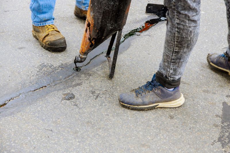 Crack Filling Before Sealing