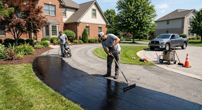 Driveway Sealcoating in Greenville, SC