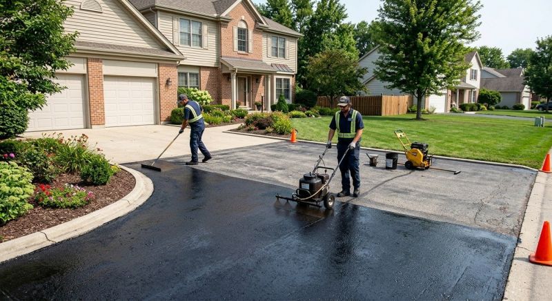 Driveway Slurry Sealing in Tampa, FL