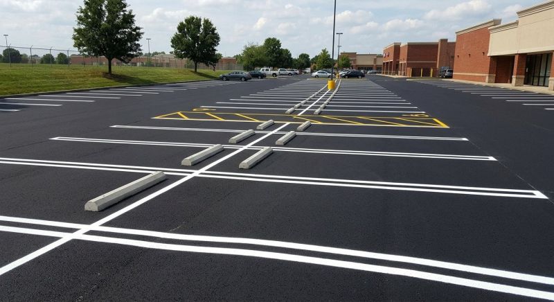 Parking Garage Striping in Alpharetta, GA