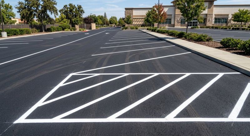 Parking Lot Striping in Suwanee, GA
