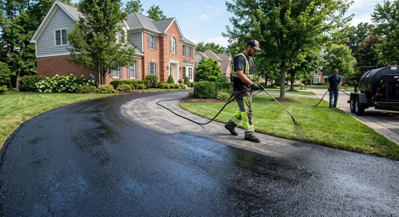 Residential Blacktop Sealing in San Antonio, TX