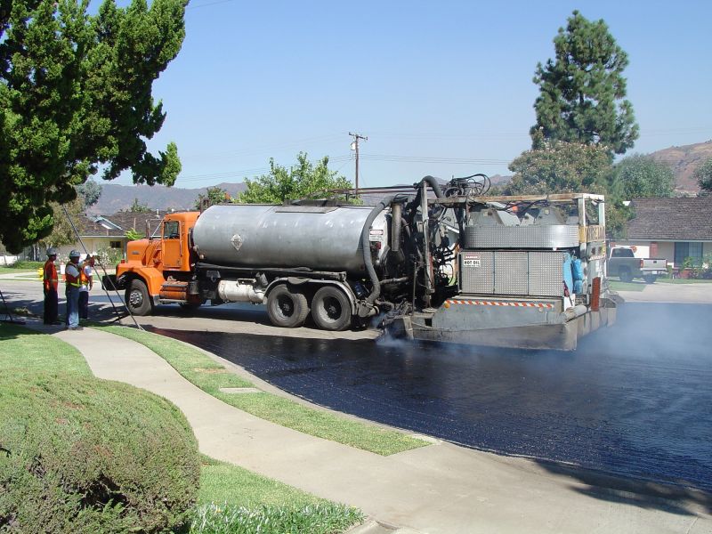 Asphalt Slurry Sealing