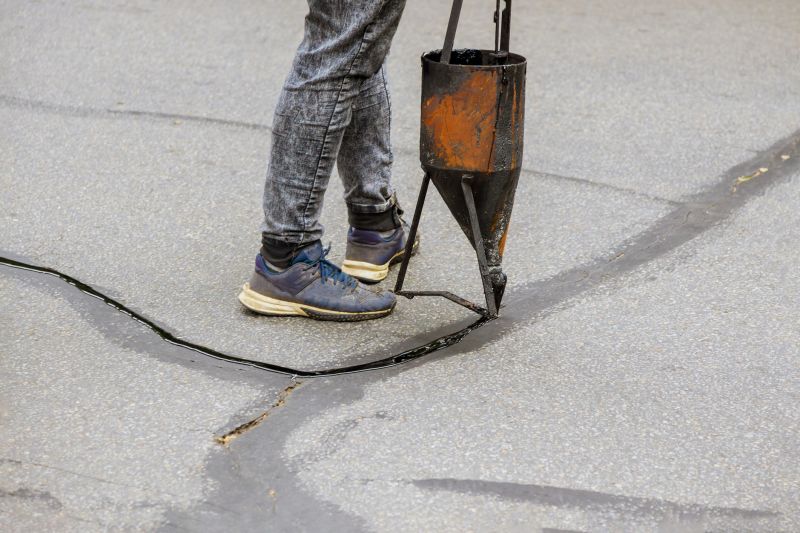 Hot Tar Driveway Sealing in Denver, CO
