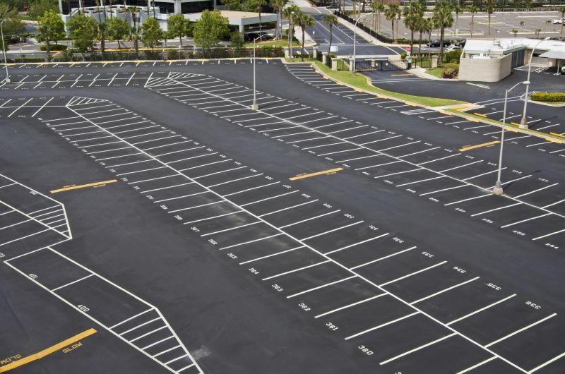 Parking Lot Painting in Lawrenceville, GA